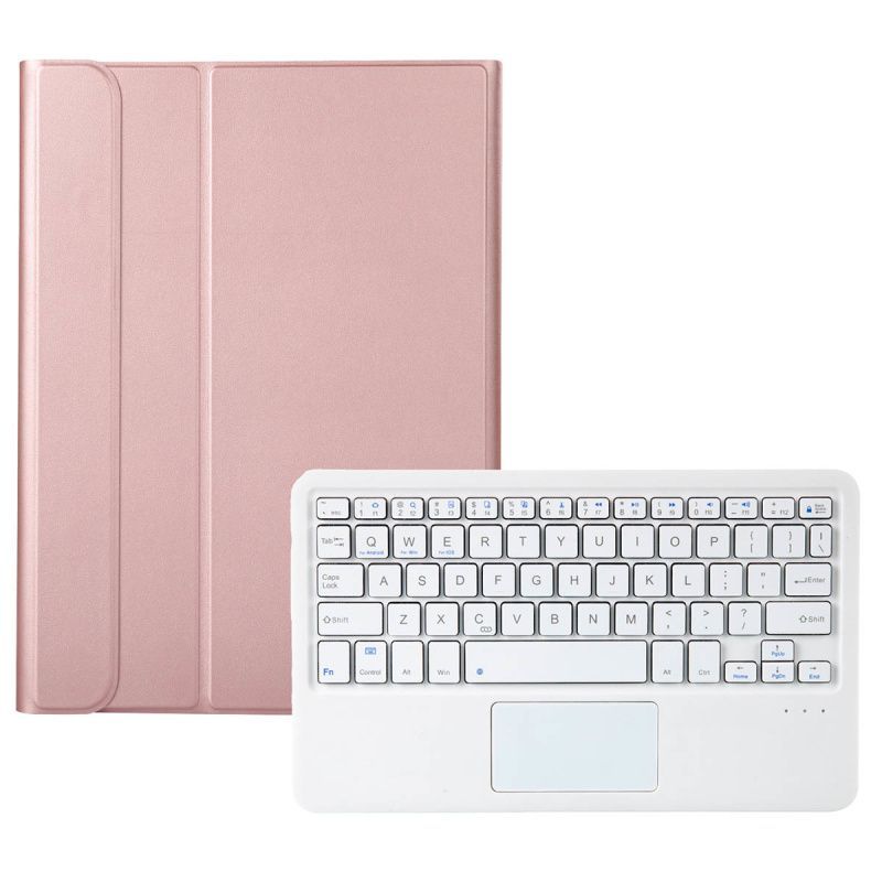 RENVMEXY - Teclado Bluetooth TáCtil Para Samsung Tab S6 Lite 10.4 P610 P613 Rosa