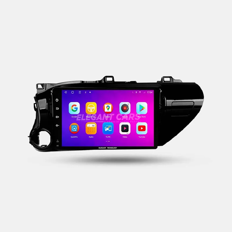 GENERICO - Autoradio Android Elegant Tecnology Toyota Hilux Revo 2016-2021 4-64Gb 4+64GB 8 Nucleos +Chip