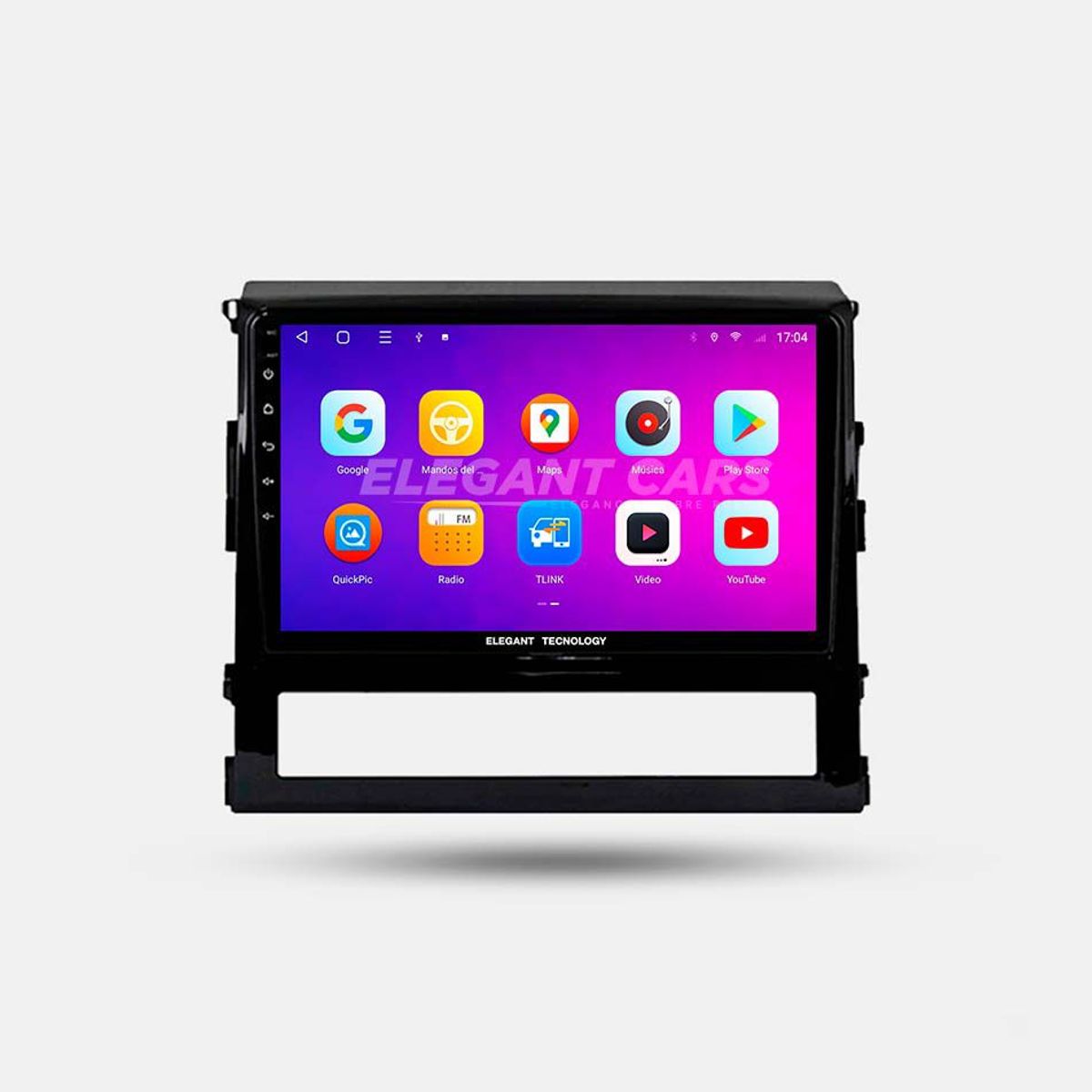 GENERICO - Autoradio Android Elegant Tecnology Toyota Land Cruiser 200 2015-2020 4-64Gb 4+64GB 8 Nucleos +Chip