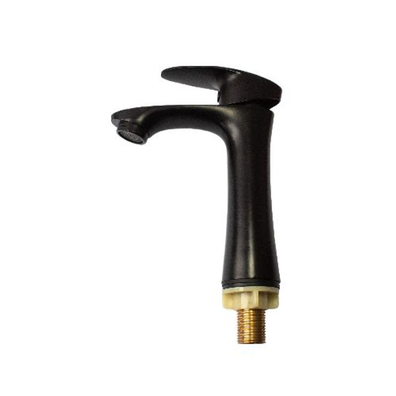 GENERICO - Caño 20 cm Ovalado Negro
