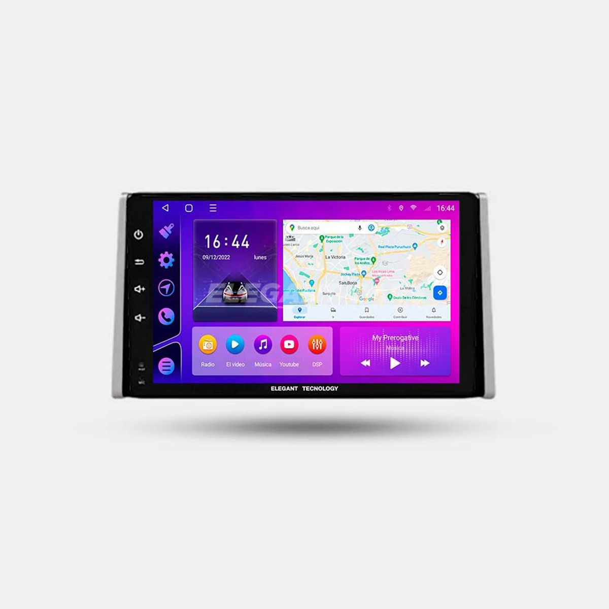 GENERICO - Autoradio Android Elegant Tecnology Toyota Rav4 2019-20214-64Gb 4+64GB 8 Nucleos +Chip