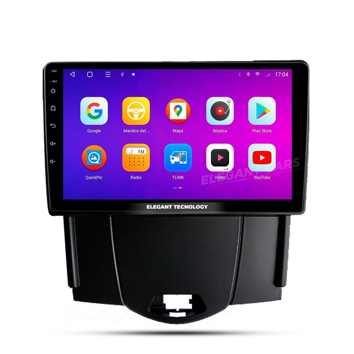 GENERICO - Autoradio Android Elegant Tecnology BYD F3 2014-2021 4-64Gb 4+64GB 8 Nucleos +Chip