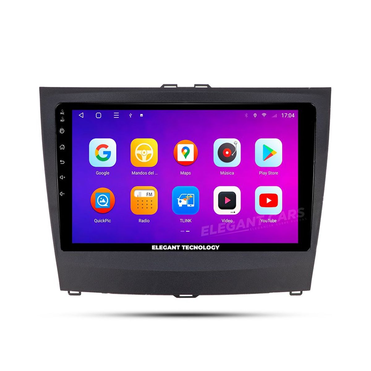 GENERICO - Autoradio Android Elegant Tecnology BYD F3 L3 2010-2016 4-64Gb 4+64GB 8 Nucleos +Chip