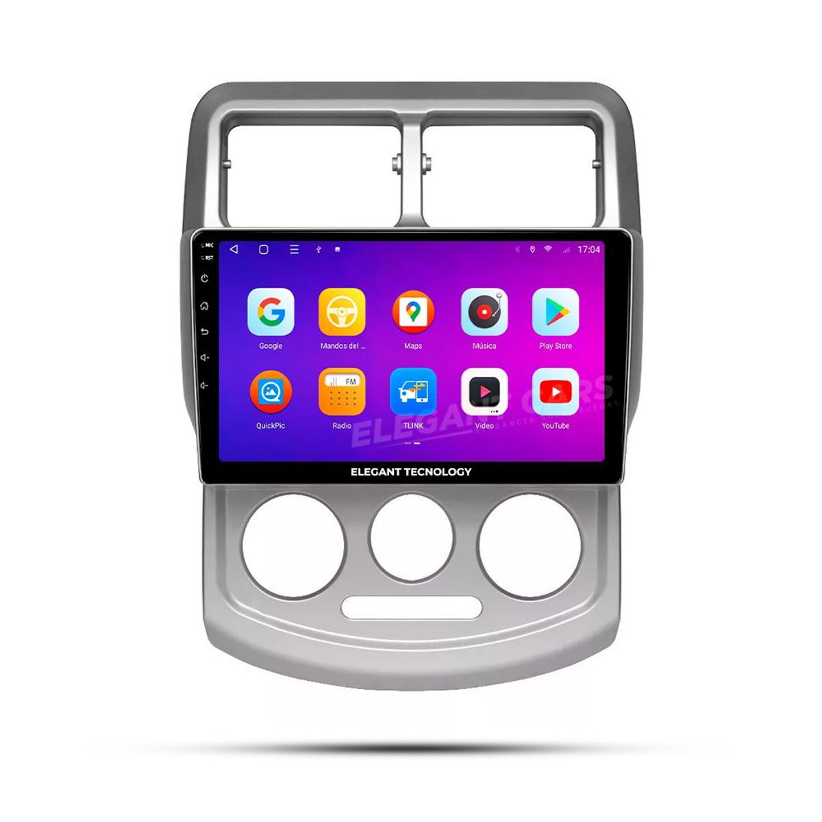 GENERICO - Autoradio Android Elegant Tecnology Changan Gran Super Van 2015-2019 4-64Gb 4+64GB 8 Nucleos +Chip