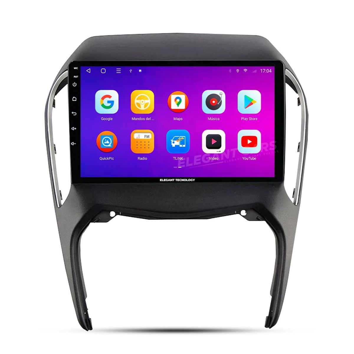 GENERICO - Autoradio Android Elegant Tecnology Chery Arrizo 5 2010-2023 4-64Gb 4+64GB 8 Nucleos +Chip