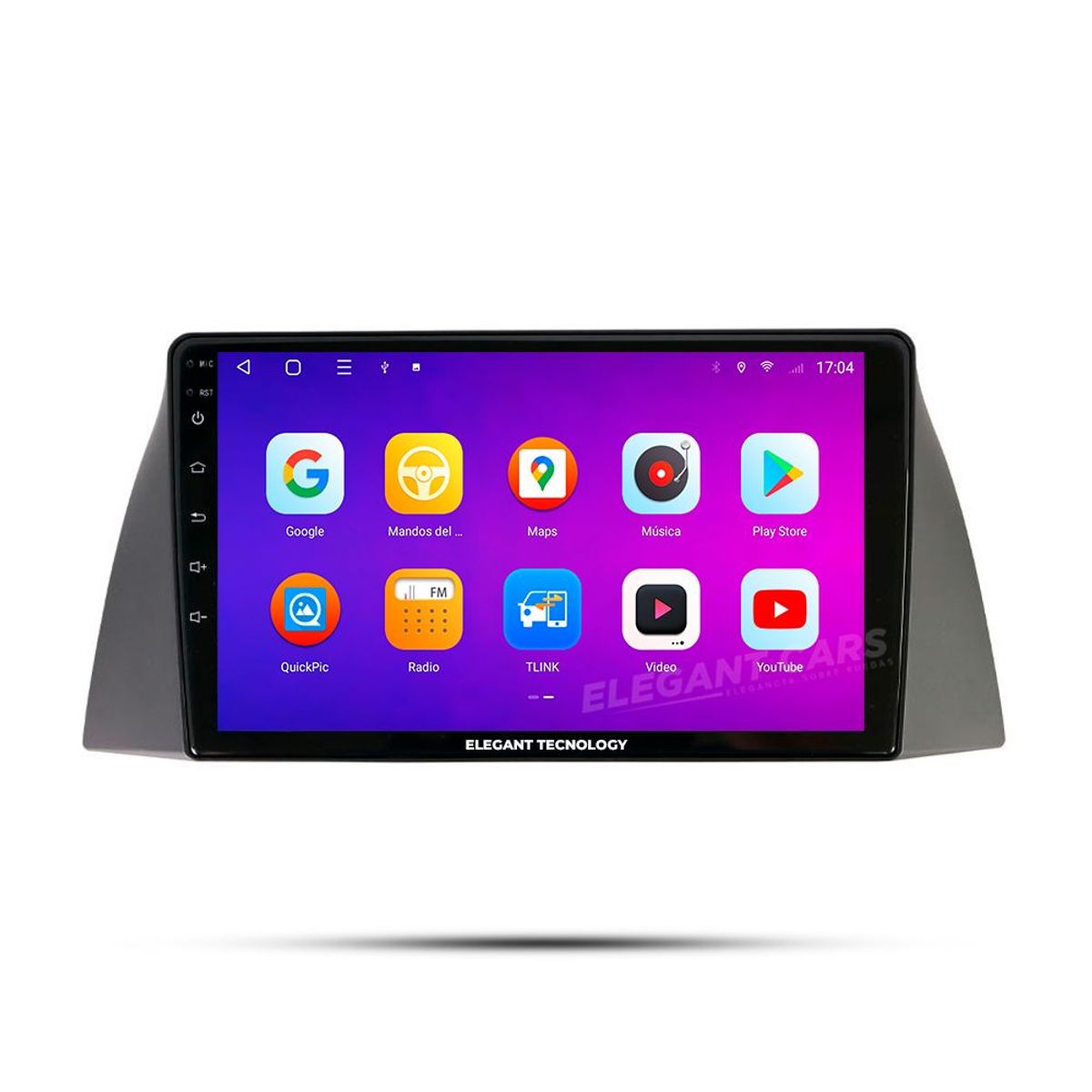 GENERICO - Autoradio Android Elegant Tecnology Chery Tiggo 2004-2010 4-64Gb 4+64GB 8 Nucleos +Chip