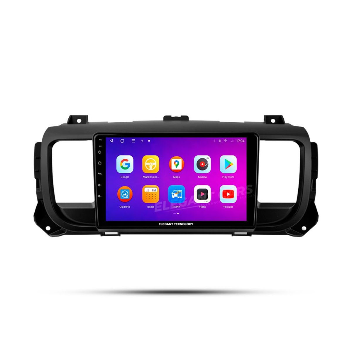 GENERICO - Autoradio Android Elegant Tecnology Citroen Jumpy Spacetourer 2016-2021 4-64Gb 4+64GB 8 Nucleos +Chip