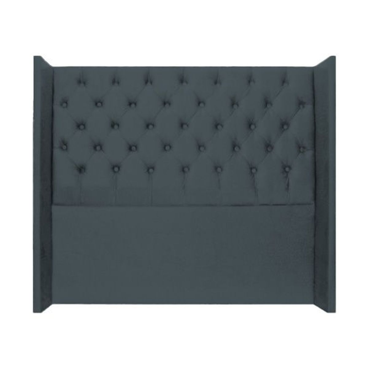 BARAKA HOME - Cabecera Emperatriz Dublin 1 plz - Gris Oscuro