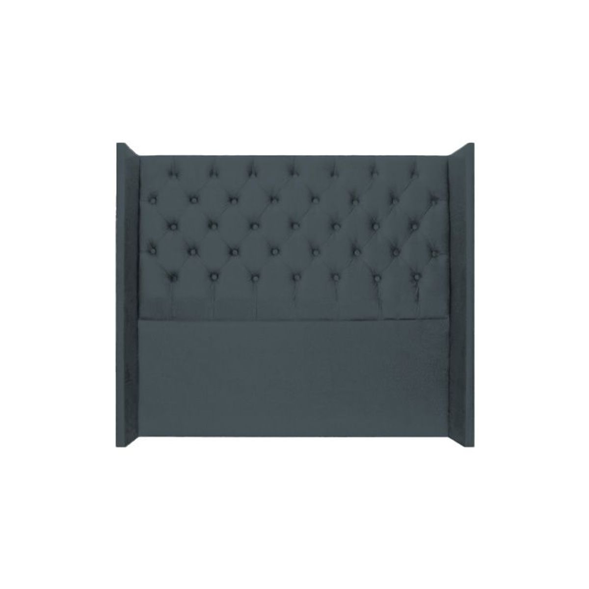 BARAKA HOME - Cabecera Emperatriz Dublin 1 plz - Gris Oscuro