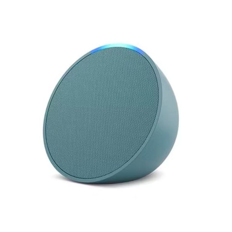 Echo Pop Parlante inteligente wifi y Bluetooth con Alexa Verde azulado