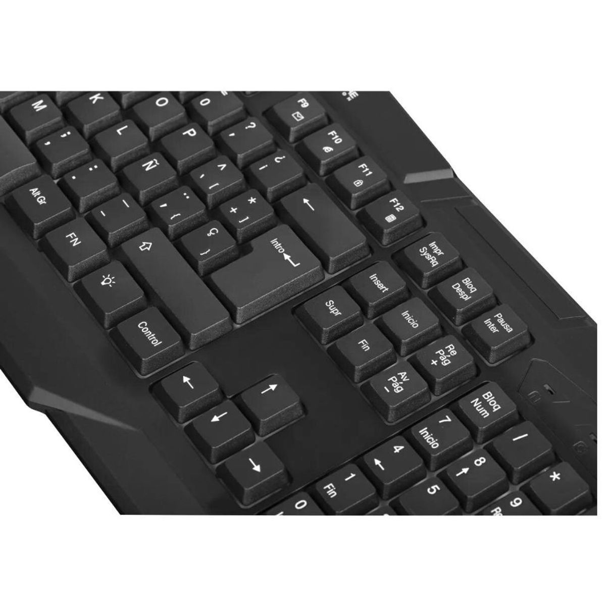 ENKORE - Teclado Gamer Enkore Silicon Con Luces Led