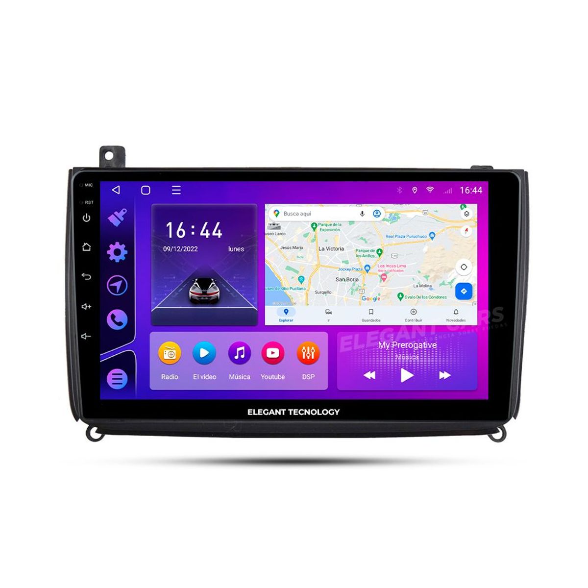 GENERICO - Autoradio Android Elegant Tecnology DFSK C56 2020 4-64Gb 4+64GB 8 Nucleos +Chip