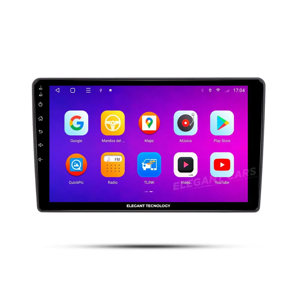 GENERICO - Autoradio Android Elegant Tecnology Dongfeng Fengxing CM7 2020 4-64Gb 4+64GB 8 Nucleos +Chip