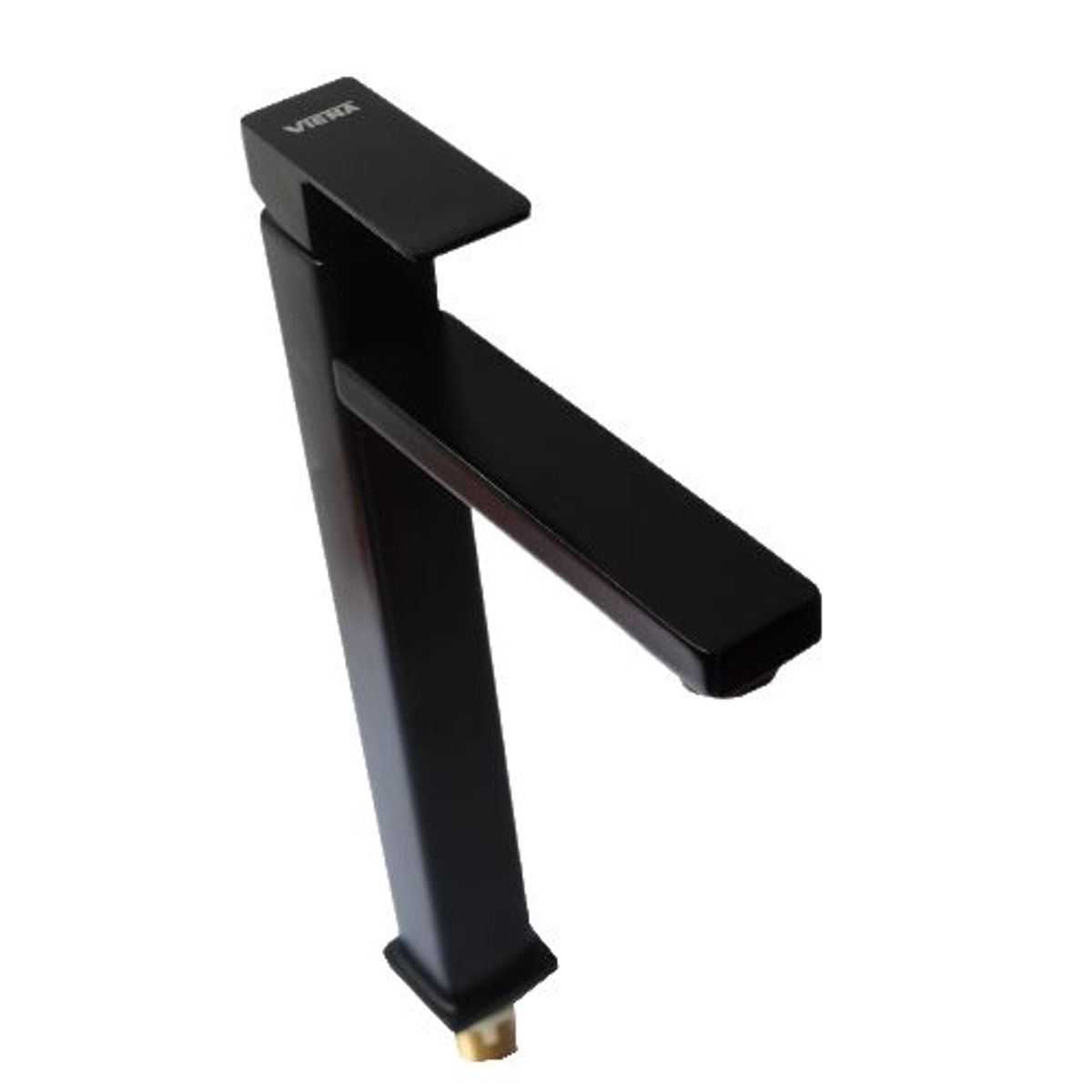 GENERICO - Caño 30 cm Cuadrado Negro