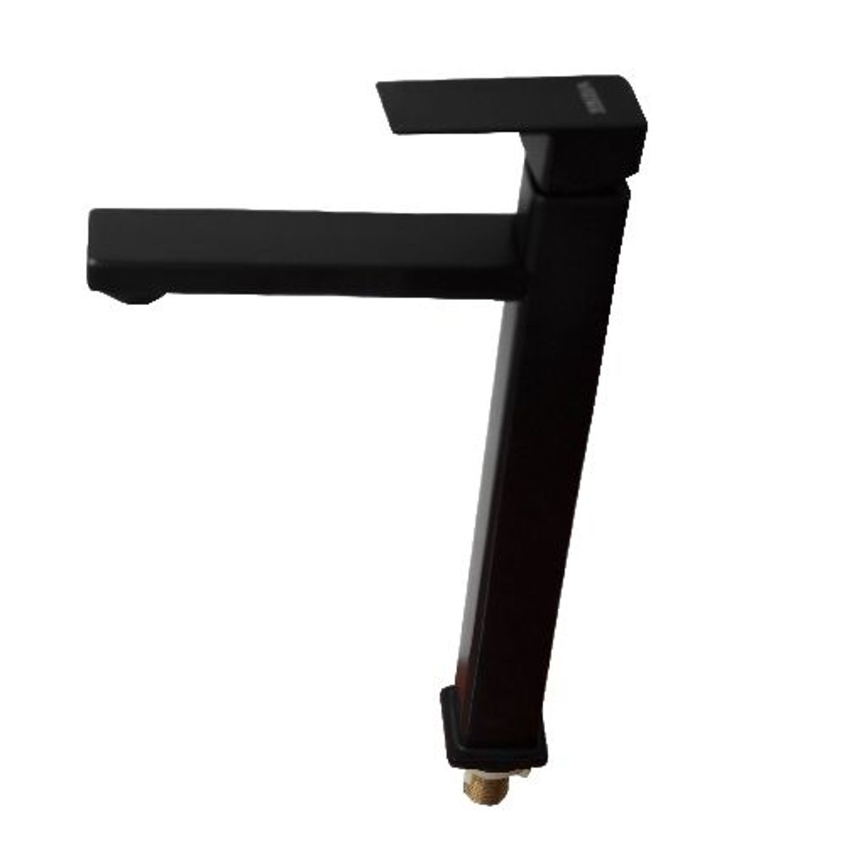 GENERICO - Caño 30 cm Cuadrado Negro