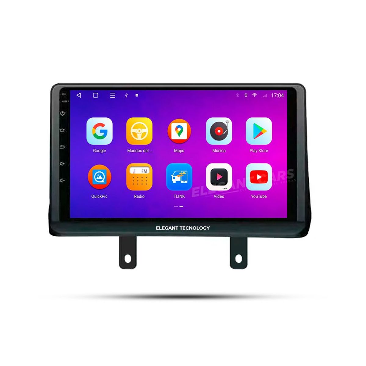 GENERICO - Autoradio Android Elegant Tecnology Dongfeng 560, Glory 560 2018-2023 4-64Gb 4+64GB 8 Nucleos +Chip