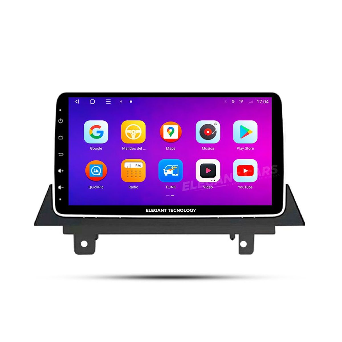 GENERICO - Autoradio Android Elegant Tecnology Dongfeng 580, Glory 580 2018-2023 4-64Gb 4+64GB 8 Nucleos +Chip