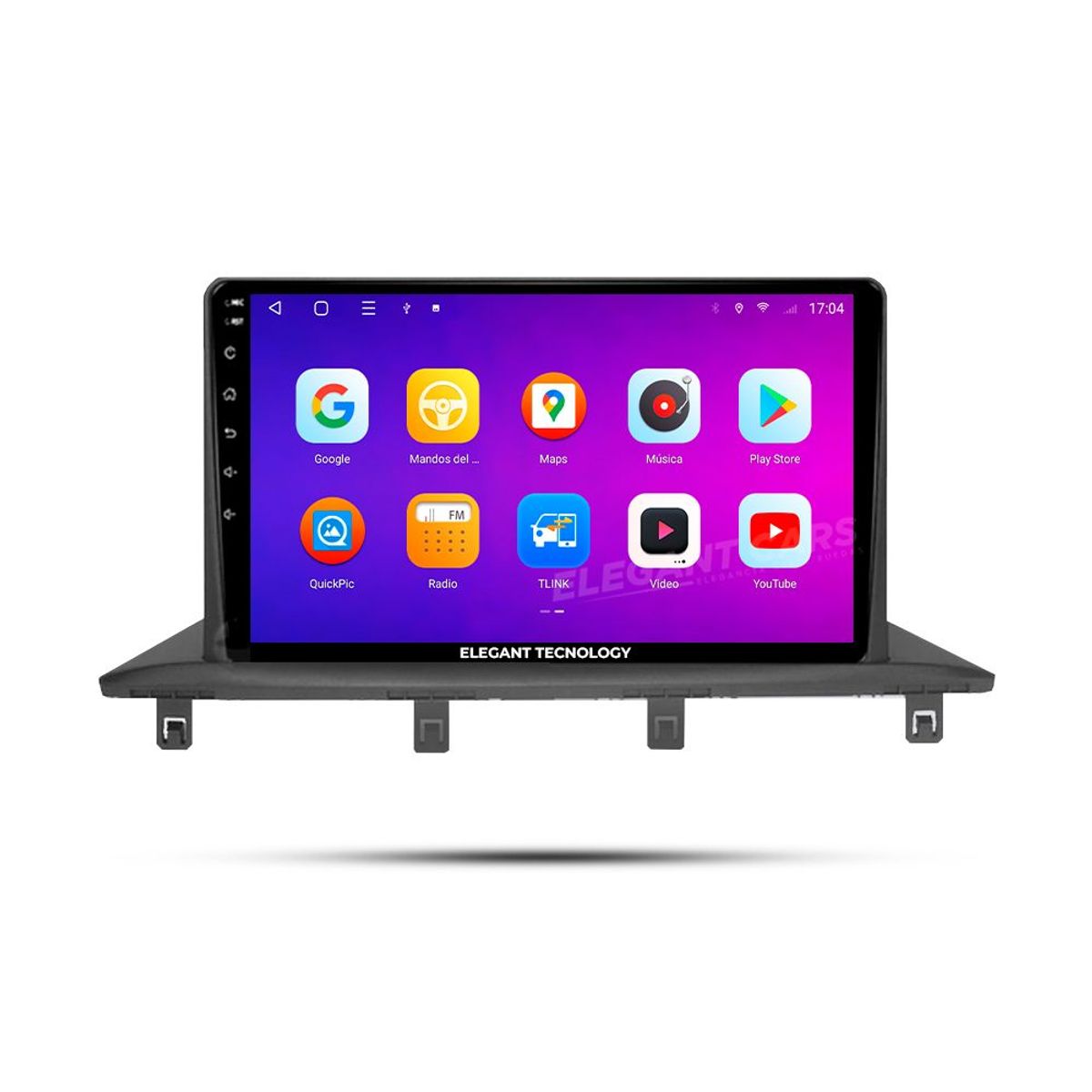 GENERICO - Autoradio Android Elegant Tecnology Dongfeng Fengxing Joyear X5 2017-2022 4-64Gb 4+64GB 8 Nucleos +Chip