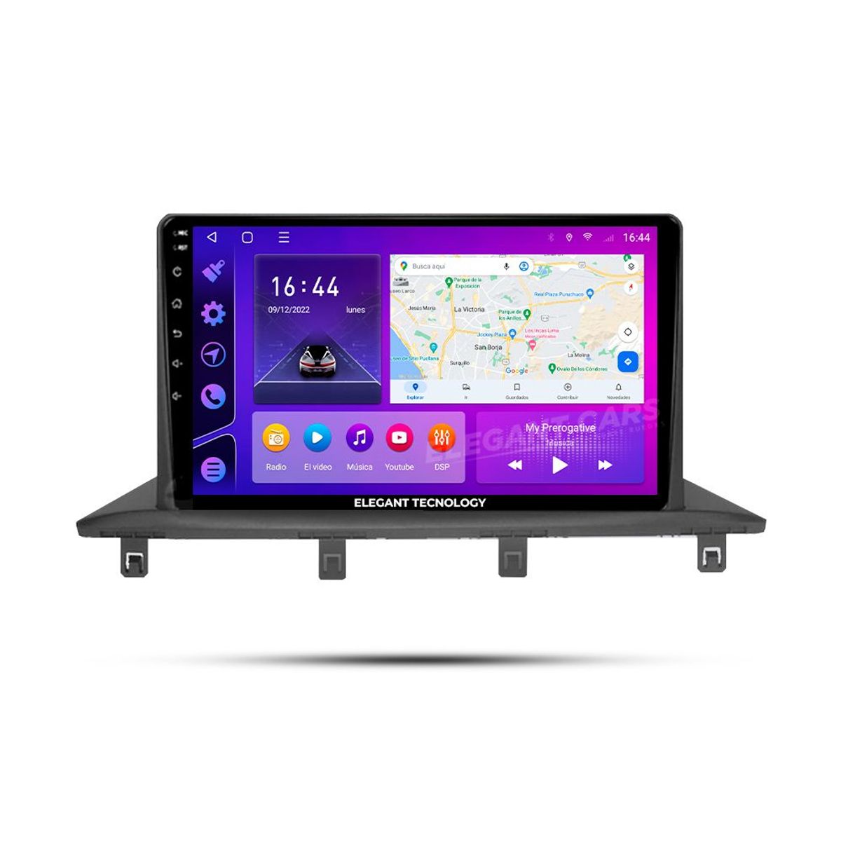 GENERICO - Autoradio Android Elegant Tecnology Dongfeng Fengxing Joyear X5 2017-2022 4-64Gb 4+64GB 8 Nucleos +Chip