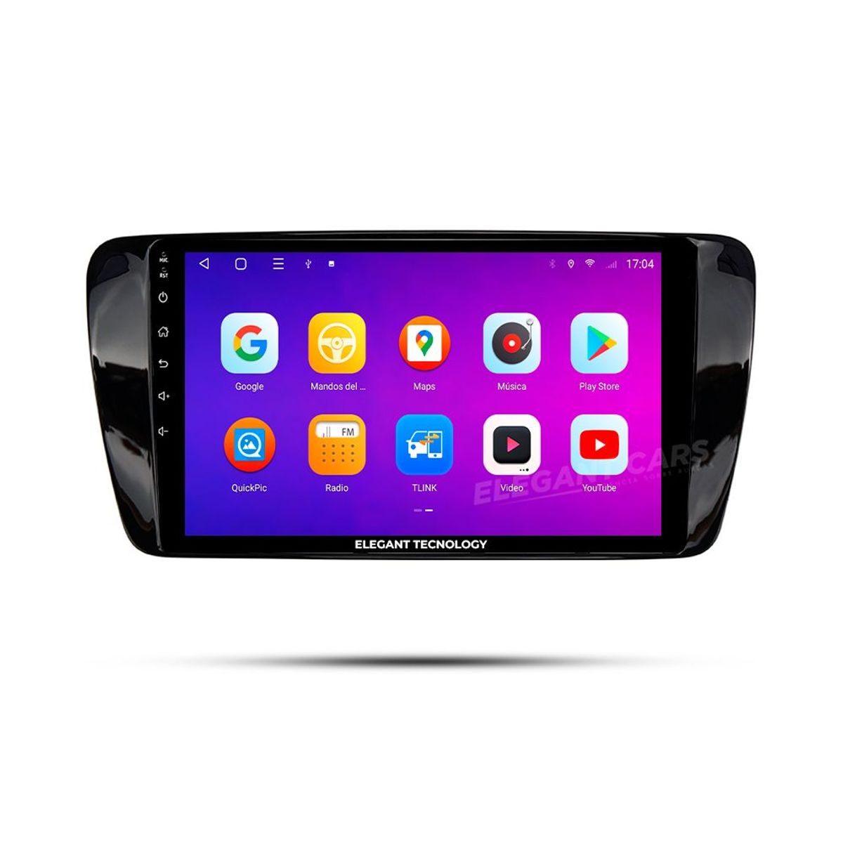 GENERICO - Autoradio Android Elegant Tecnology Dongfeng yufeng V9 2021 4-64Gb 4+64GB 8 Nucleos +Chip