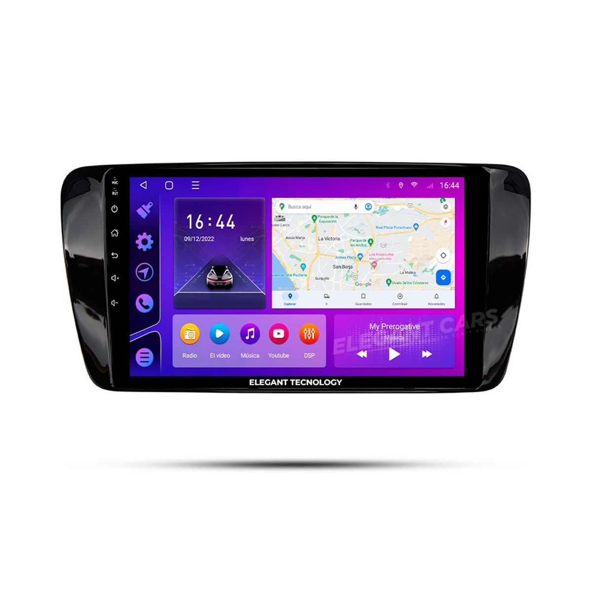 GENERICO - Autoradio Android Elegant Tecnology Dongfeng yufeng V9 2021 4-64Gb 4+64GB 8 Nucleos +Chip