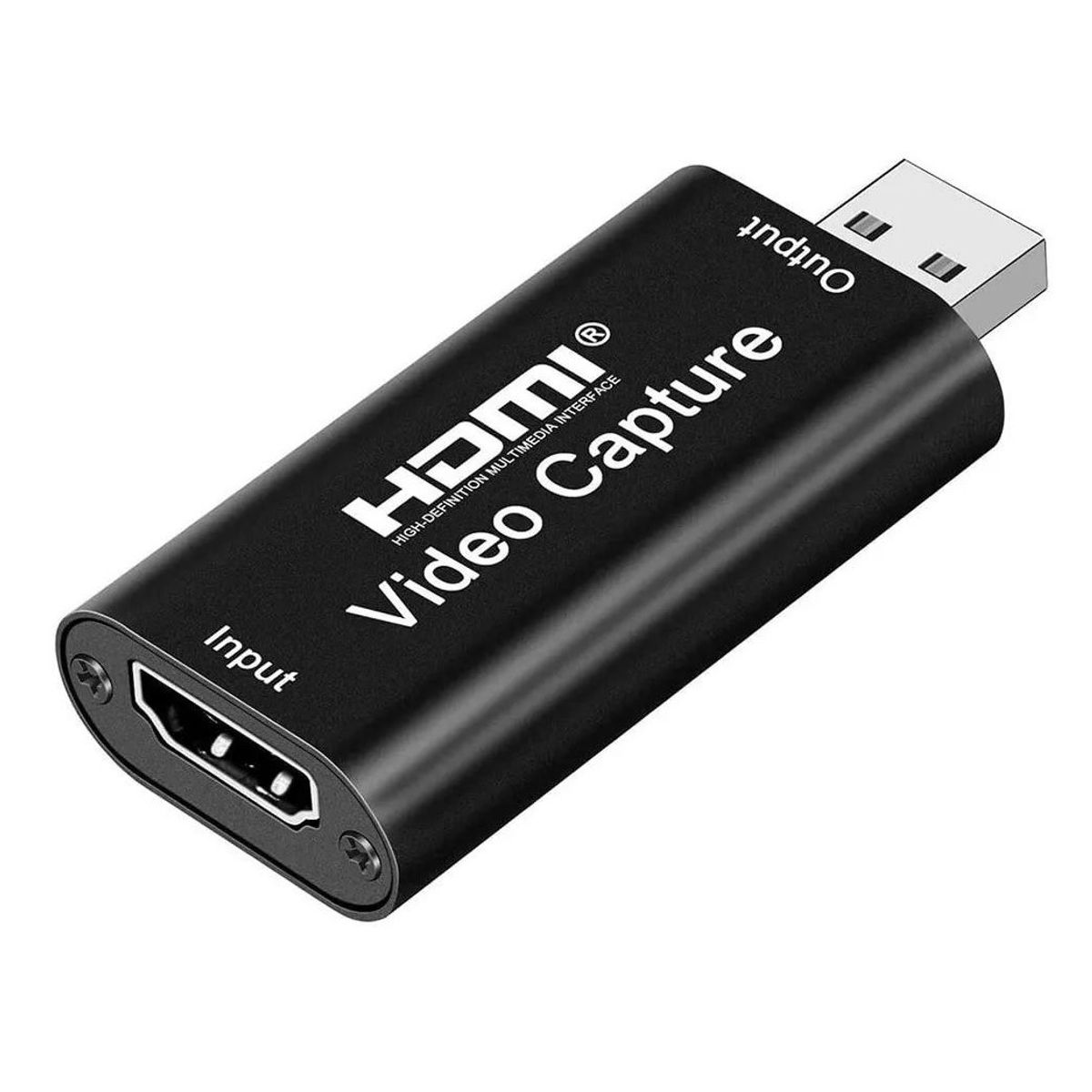 OEM - Capturador de Video USB a Hdmi Full HD 1080P para Pc Laptop