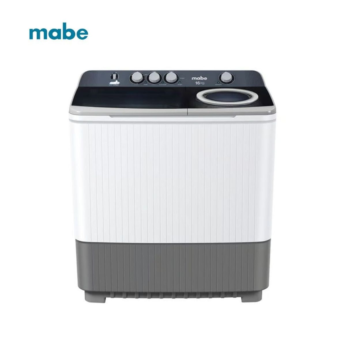 MABE - Lavadora semiautomatica 16 kg Blanco Mabe - LMD6124PBBB0