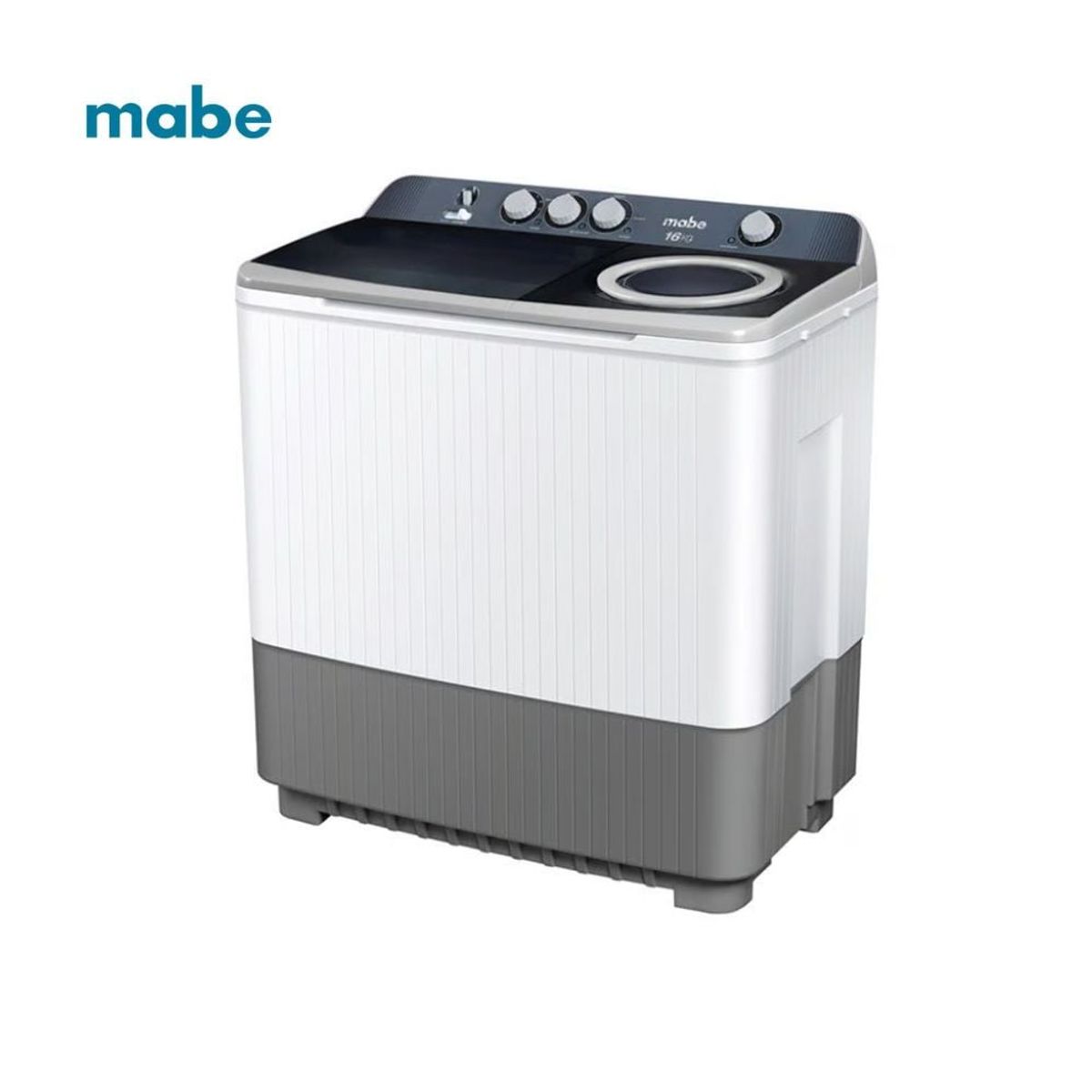 MABE - Lavadora semiautomatica 16 kg Blanco Mabe - LMD6124PBBB0