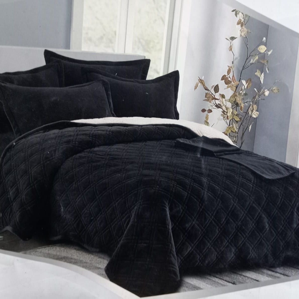 CUTE - CUBRECAMA PIEL DE ANGEL CON CARNERO