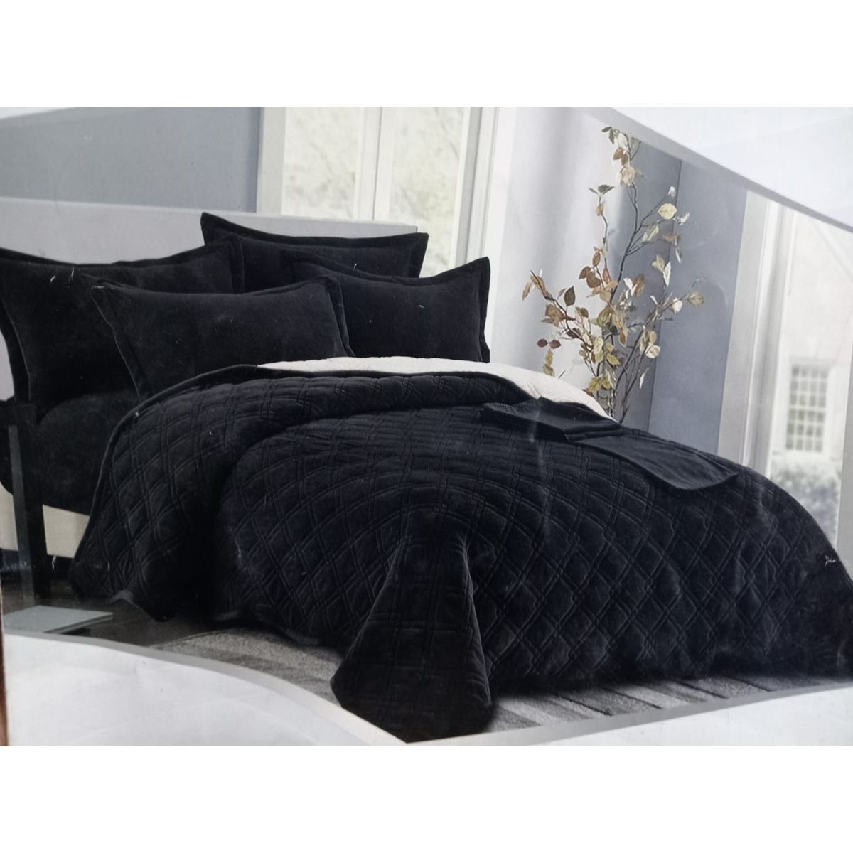 CUTE - CUBRECAMA PIEL DE ANGEL CON CARNERO