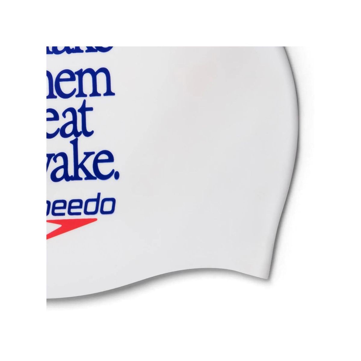 SPEEDO - Gorro natacion Speedo Slogan Print Cap White