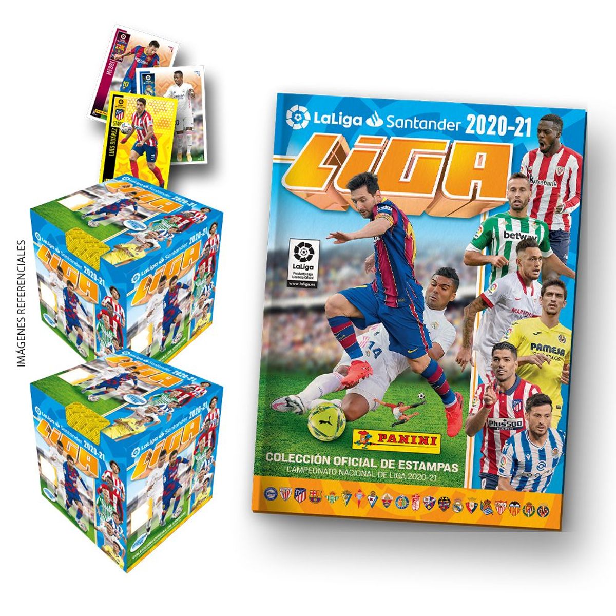 PANINI - La Liga Álbum+ 2 Cajitas (100 Sobres)