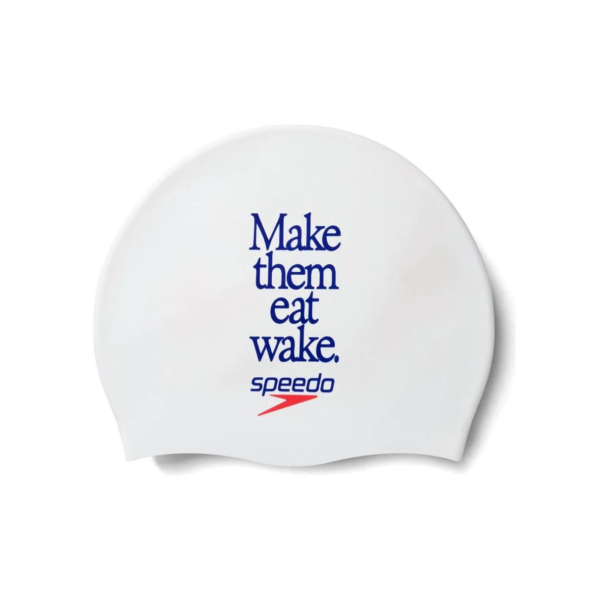 SPEEDO - Gorro natacion Speedo Slogan Print Cap White