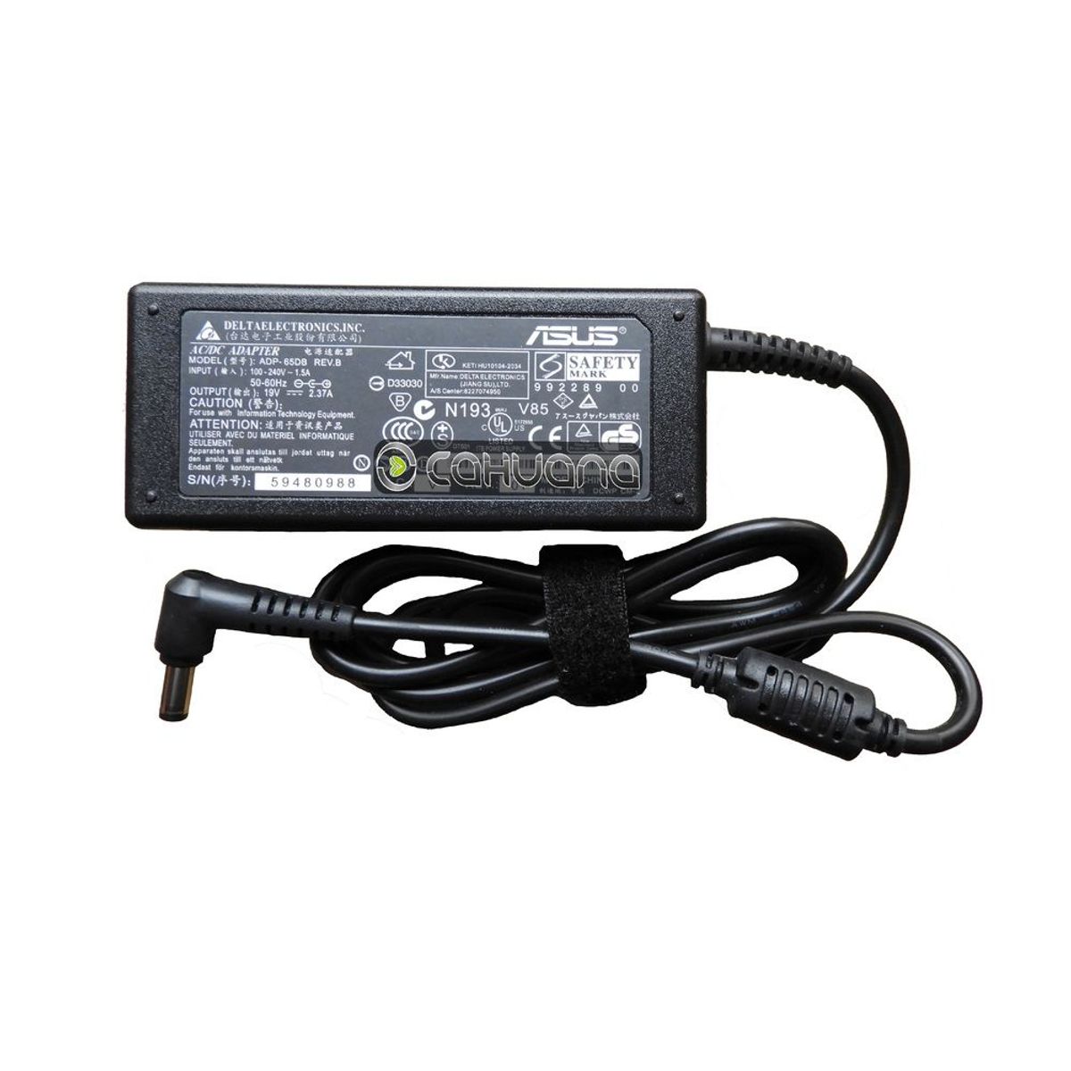 ASUS - CARGADOR PARA ASUS 19V 2.37A 45W 5.5 x 2.5 PUNTA TOSHIBA