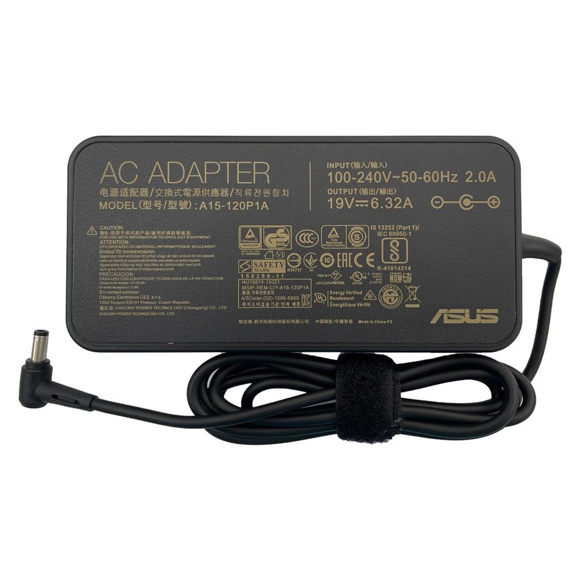 GENERICO - CARGADOR PARA ASUS 19V 6.32A 120W 5.5 x 2.5 PUNTA TOSHIBA