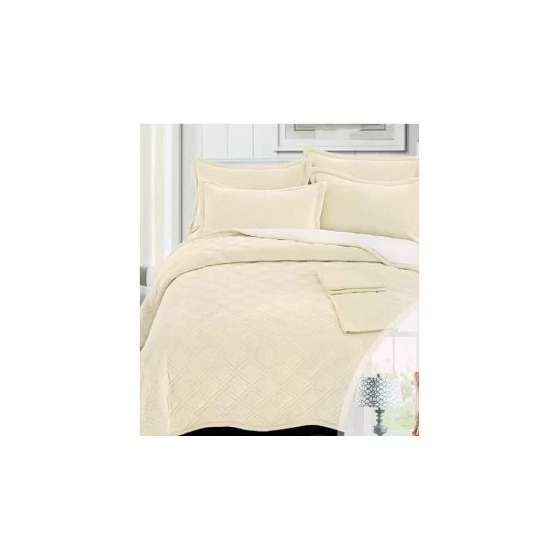 CUTE - CUBRECAMA PIEL DE ANGEL CON CARNERO