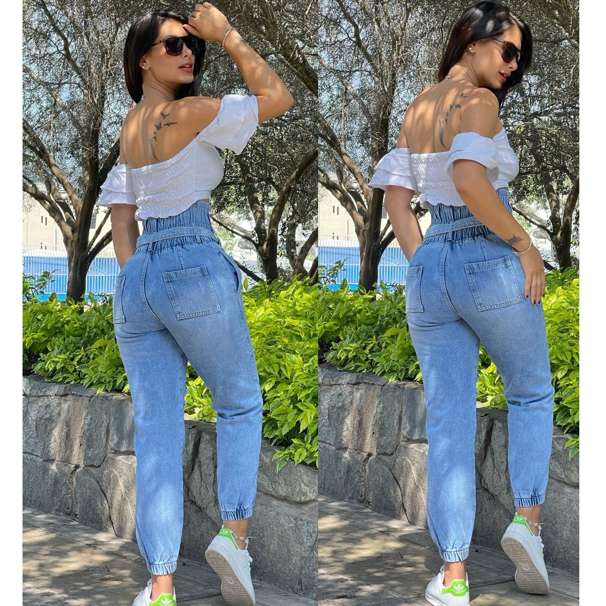 BENCUS JEANS - Pantalón Jeans Jogger Fajero diane