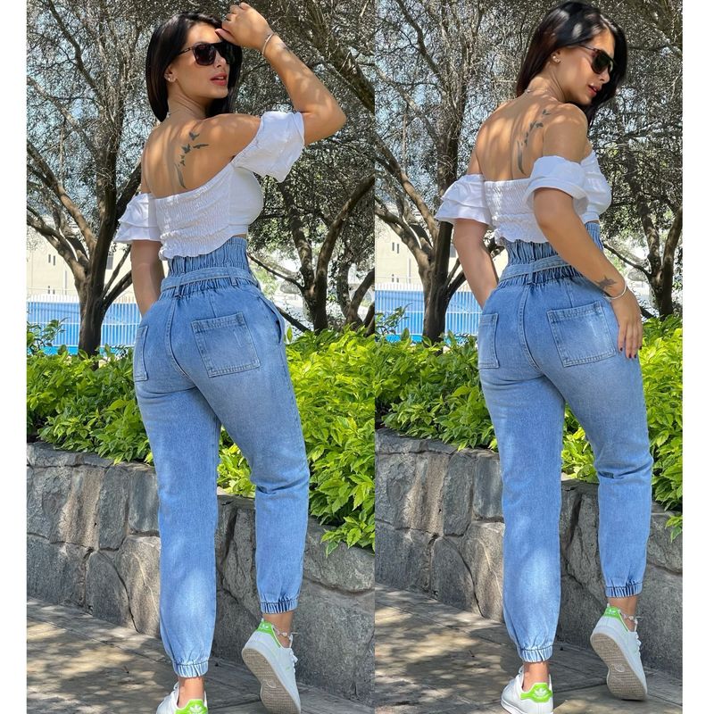 BENCUS JEANS - Pantalón Jeans Jogger Fajero diane