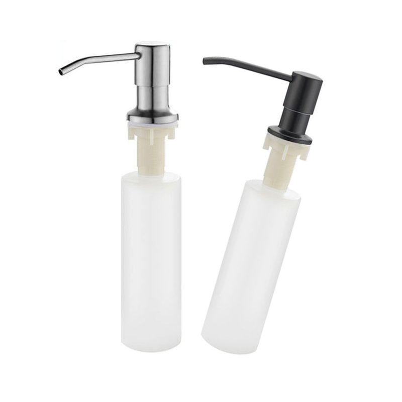 42AROZINA - Dispensador Jabón Lavaplato Llave Fregadero Acero Inox 500ml