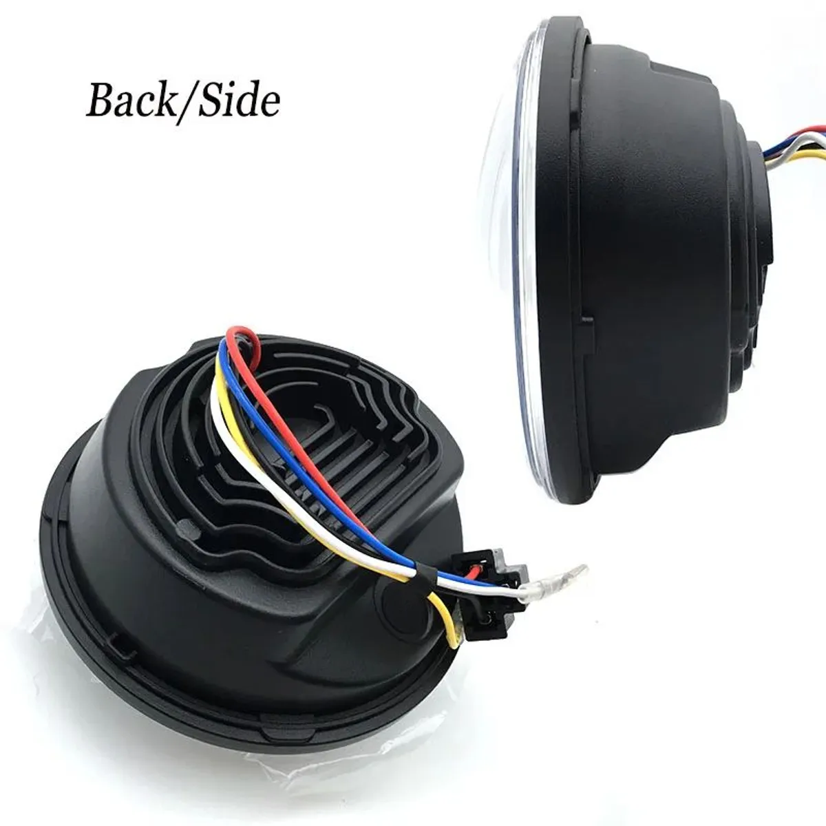 KOBO - Faro Led Harly 7 Dual Alta/baja Ojo De Angel + Direccional