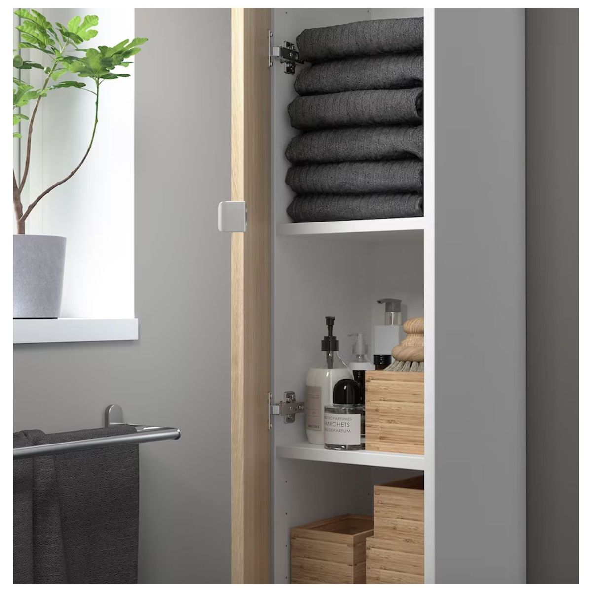 VENTITAS HOME - Organizador de Baño Moan Ventitas Home Duna y Blanco