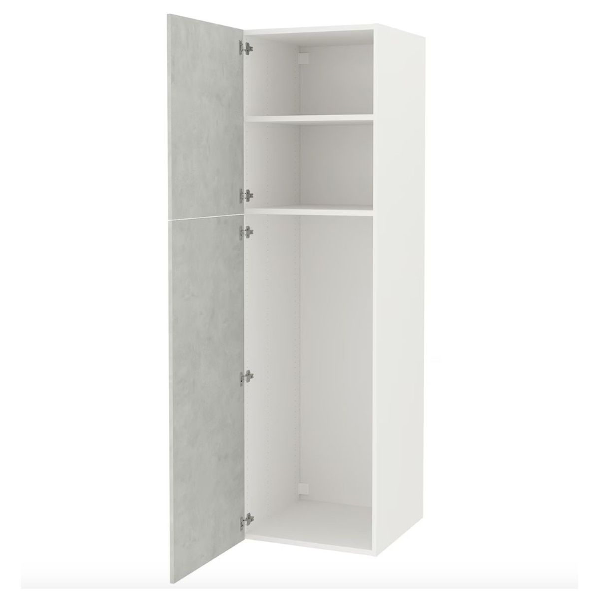 VENTITAS HOME - Organizador de Baño Bojan Ventitas Home Cemento y Blanco