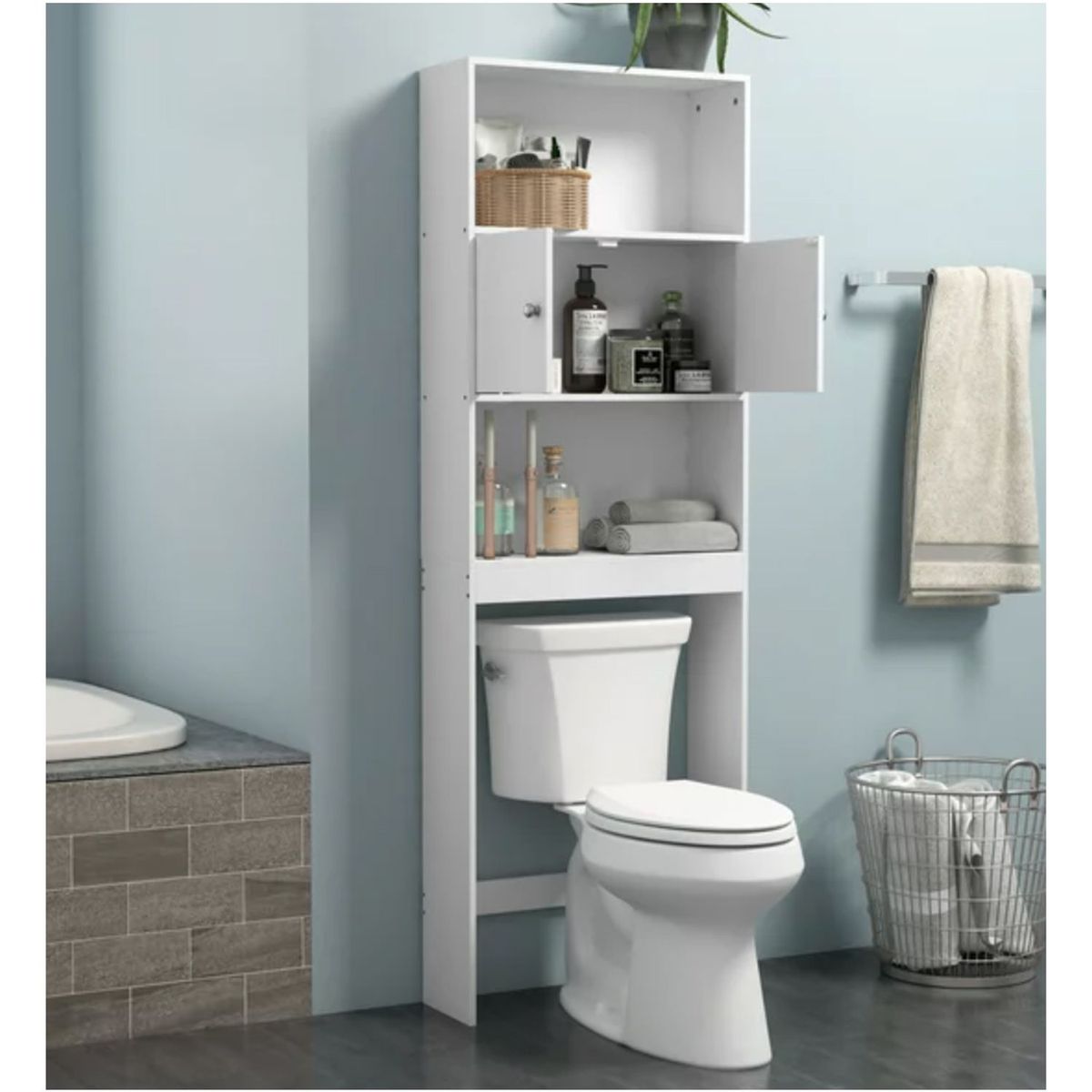 VENTITAS HOME - Organizador de Baño Pelak Ventitas Home Blanco