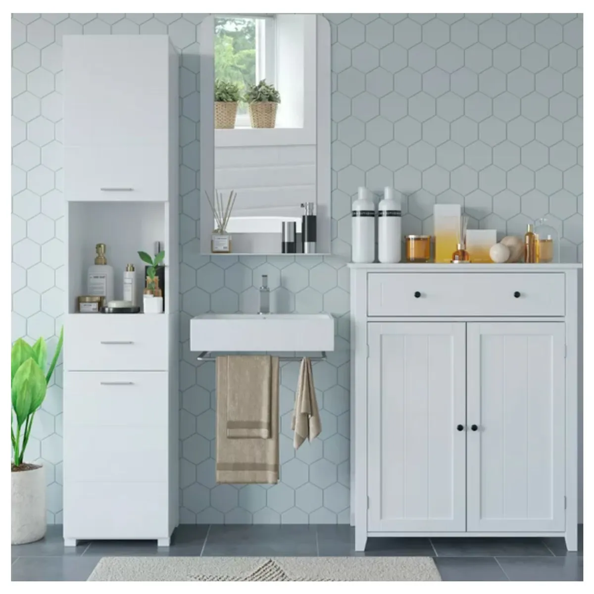 VENTITAS HOME - Organizador de Baño Paulo Ventitas Home