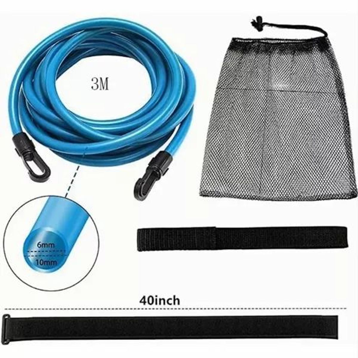 42AROZINA - Cinturones De Entrenamiento De Natación Para Nadar Cuerdas