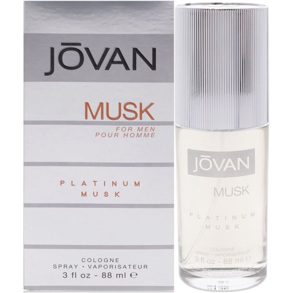 JOVAN - Jovan platinum musk by jovan for men - 90 ml