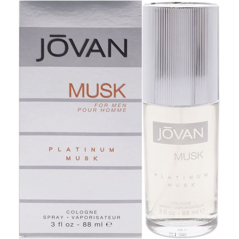 JOVAN - Jovan platinum musk by jovan for men - 90 ml