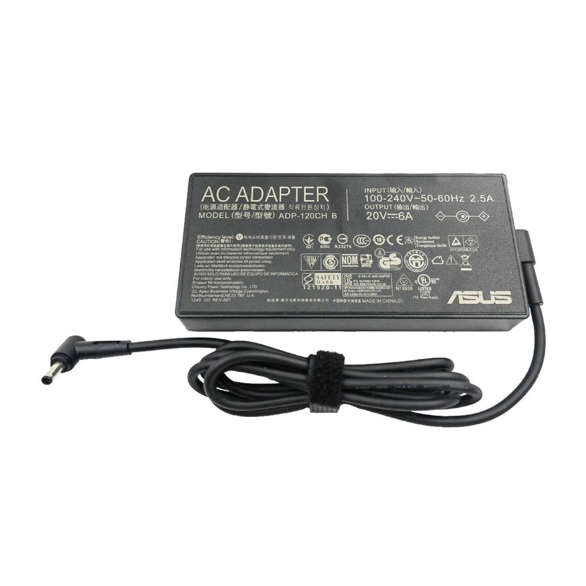 ASUS - CARGADOR PARA ASUS 20V 6,0A 120W 4530 PUNTA DELGADA