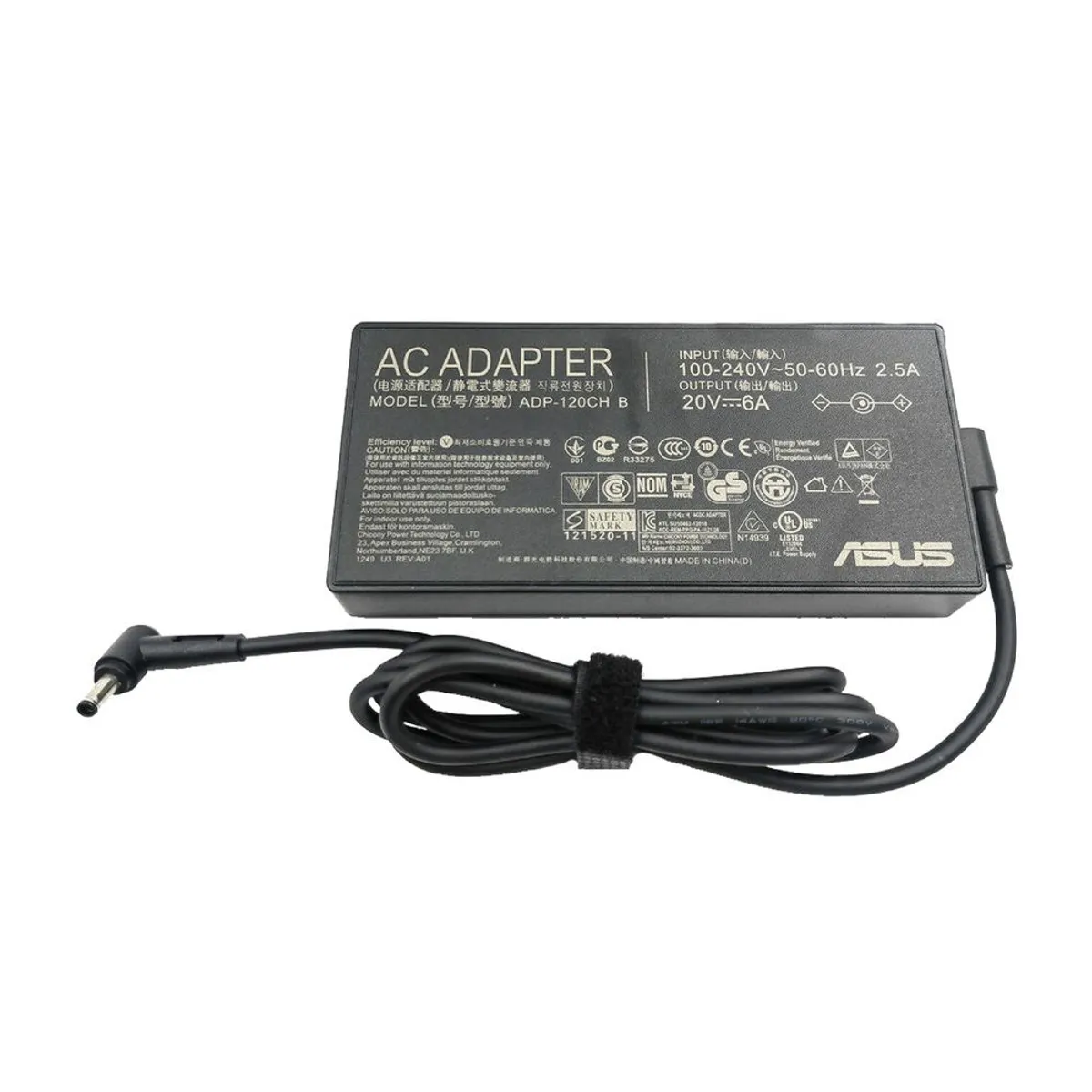 ASUS - CARGADOR PARA ASUS 20V 6,0A 120W 4530 PUNTA DELGADA