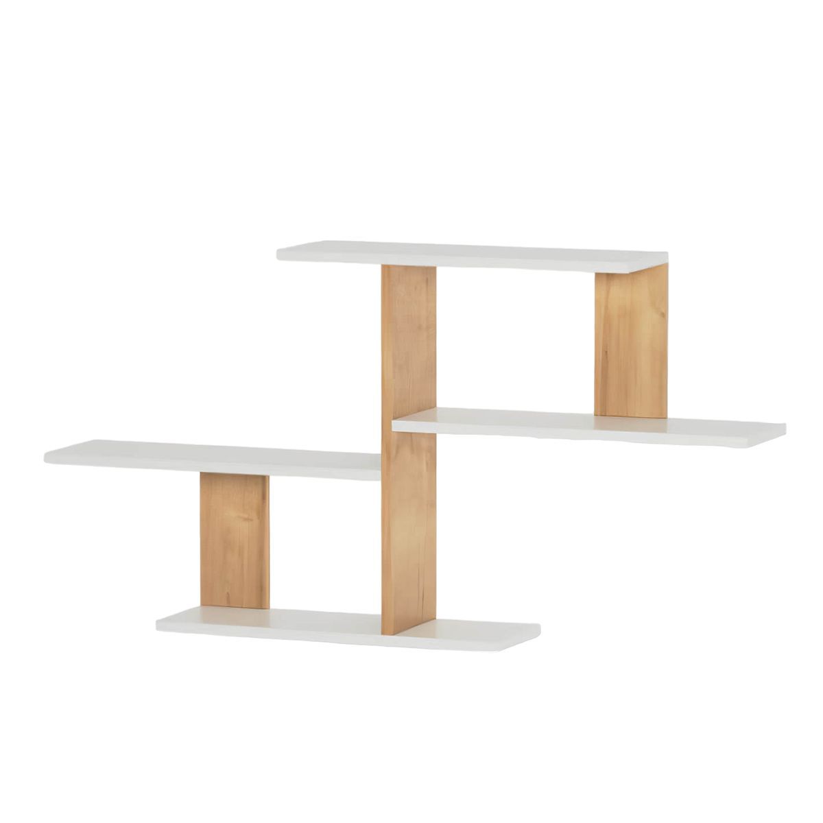 GENERICO - Repisa Estante Moderna Cleo Bicolor